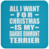 All I Want For Christmas Is My Dandie Dinmont Terrier - Coaster