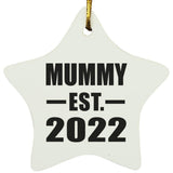 Mummy Established EST. 2022 - Star Ornament