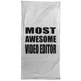 Most Awesome Video Editor - Hand Towel