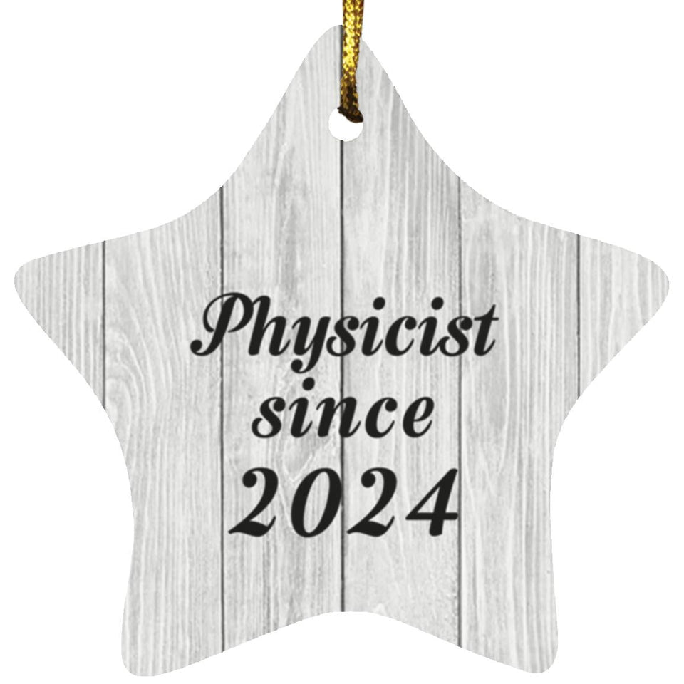 Physicist Since 2024 - Star Ornament F