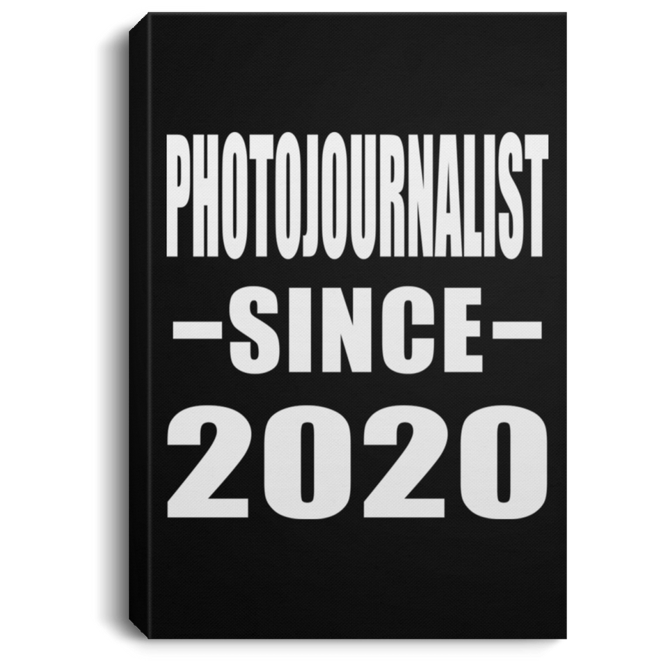 Photojournalist Since 2020 - Canvas Portrait