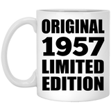 67th Birthday Original 1957 Limited Edition - 11oz Coffee Mug