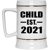 Child Established EST. 2021 - Beer Stein