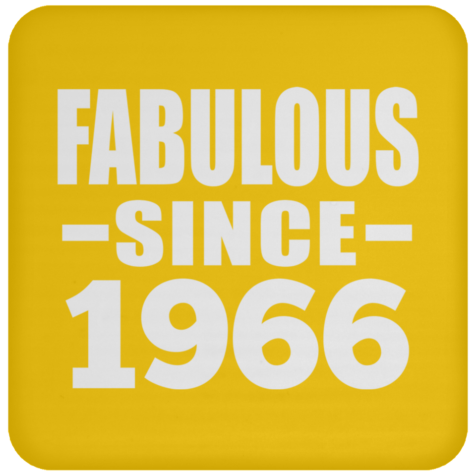 58th Birthday Fabulous Since 1966 - Drink Coaster