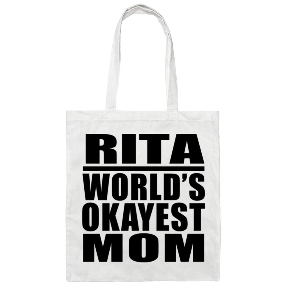 Rita World's Okayest Mom - Tote Bag White