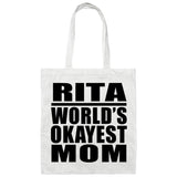Rita World's Okayest Mom - Tote Bag White