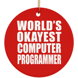 World's Okayest Computer Programmer - Circle Ornament