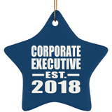 Corporate Executive Established EST. 2018 - Star Ornament