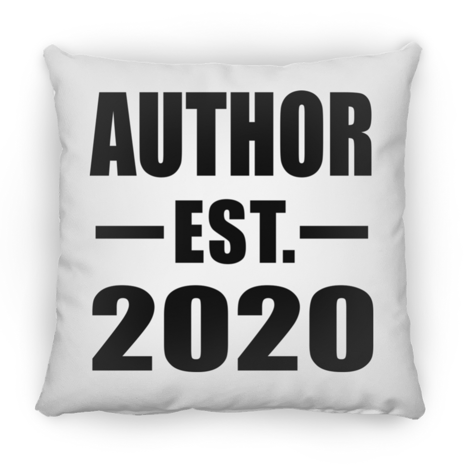 Author Established EST. 2020 - Throw Pillow