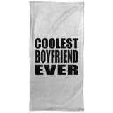 Coolest Boyfriend Ever - Hand Towel