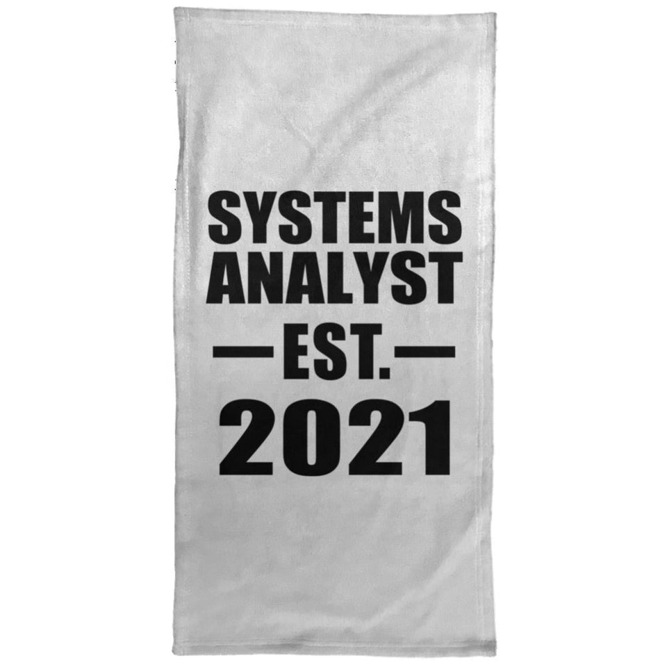 Systems Analyst Established EST. 2021 - Hand Towel