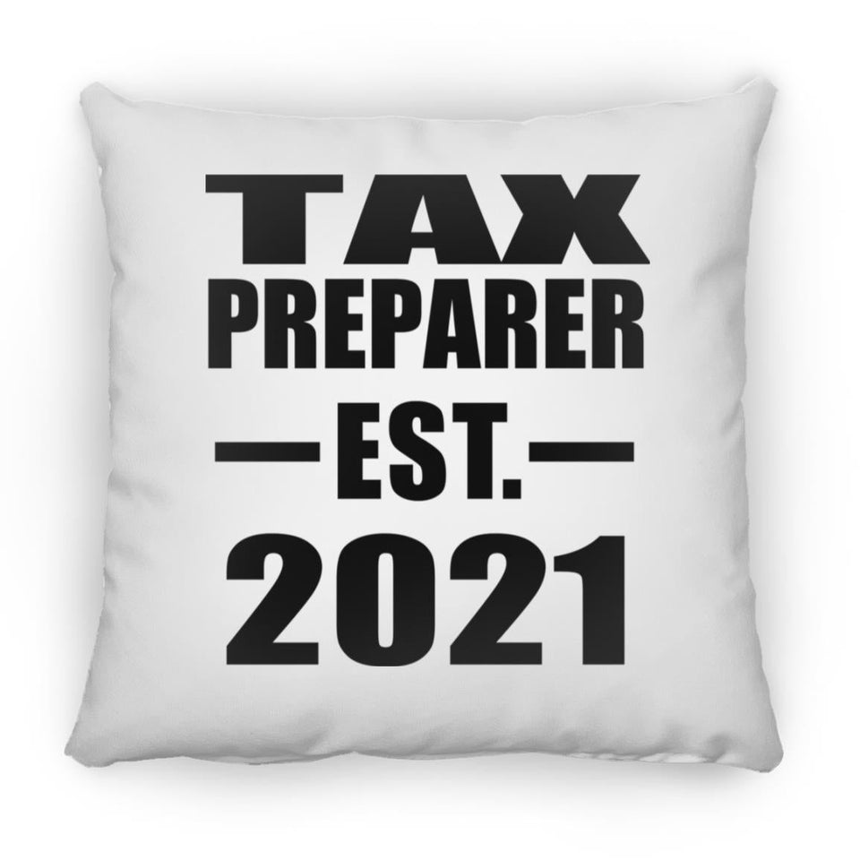 Tax Preparer Established EST. 2021 - Throw Pillow