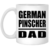 German Pinscher Dad - 11oz Coffee Mug