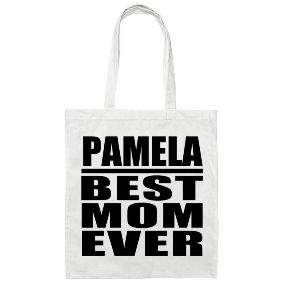 Pamela Best Mom Ever - Tote Bag White