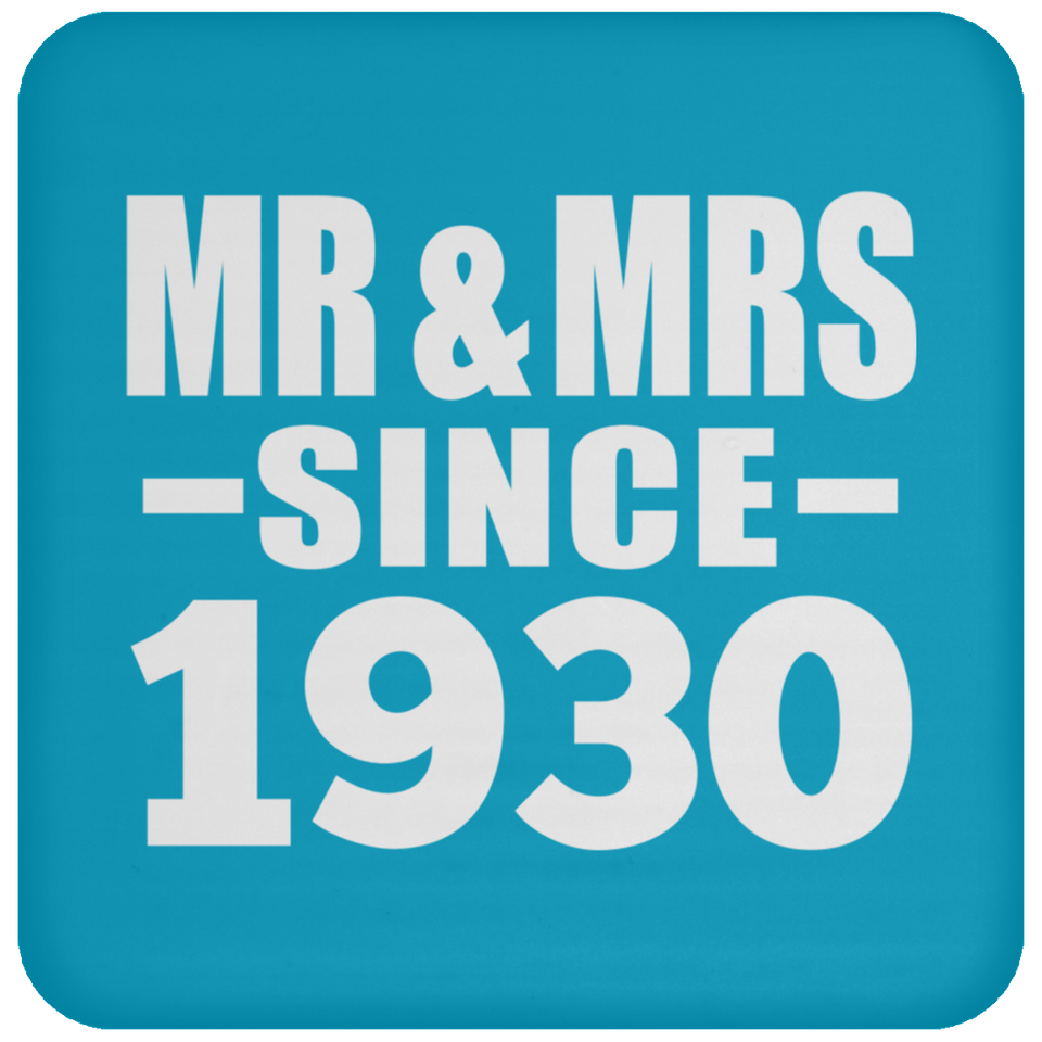 94th Anniversary Mr & Mrs Since 1930 - Drink Coaster