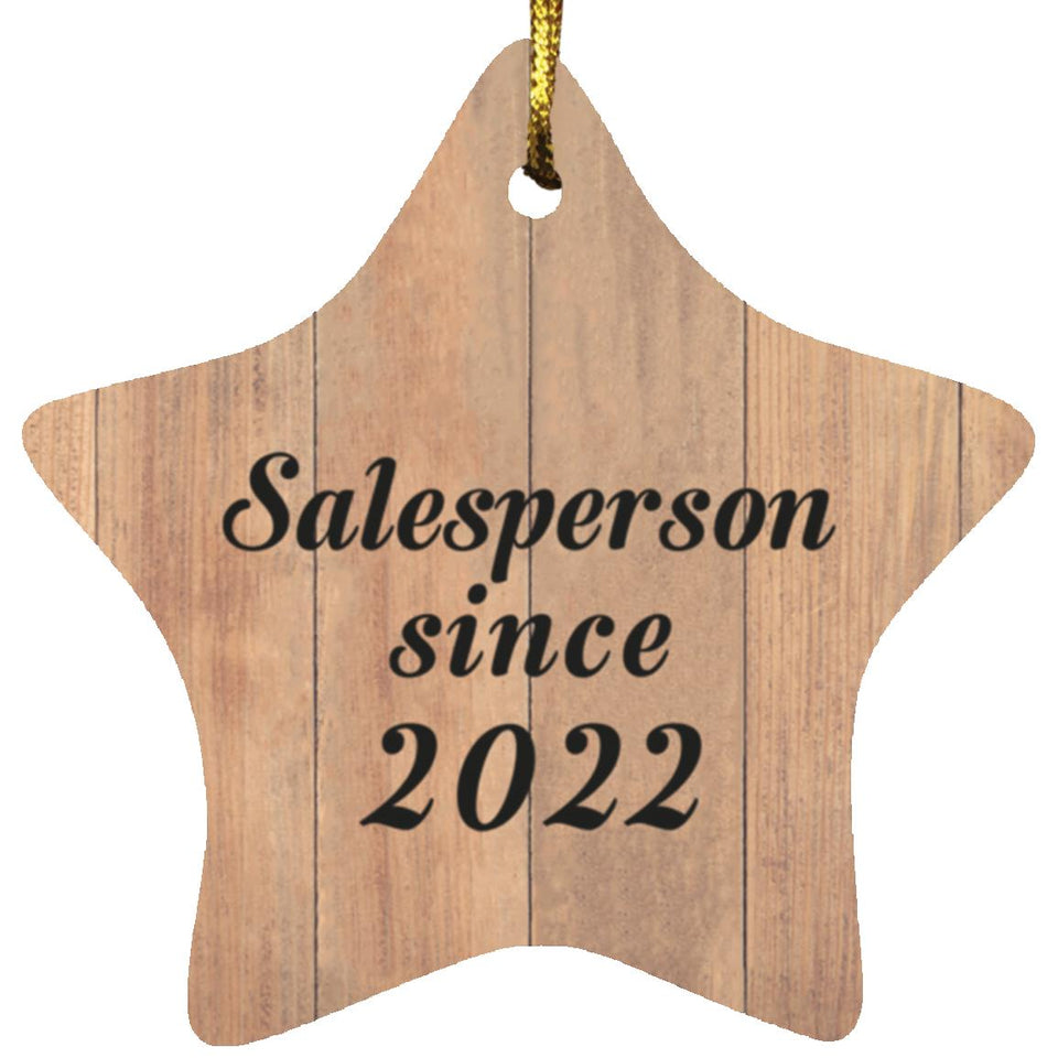 Salesperson Since 2022 - Star Ornament C