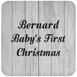 Bernard Baby's First Christmas - Drink Coaster F