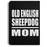 Old English Sheepdog Mom - Canvas Portrait