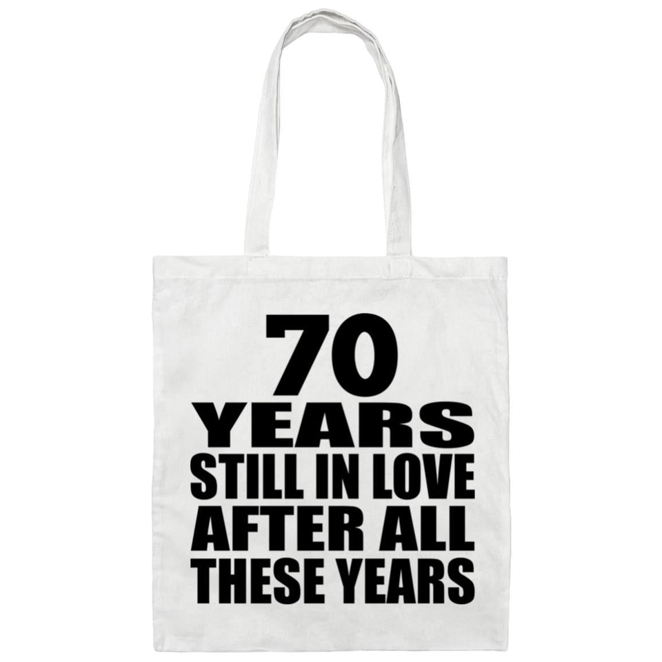 70th Anniversary 70 Years Still In Love After Years - Tote Bag White