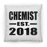 Chemist Established EST. 2018 - Throw Pillow