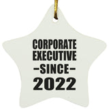 Corporate Executive Since 2022 - Star Ornament