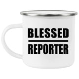 Blessed Reporter - 12oz Camping Mug