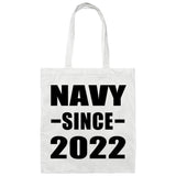 Navy Since 2022 - Tote Bag White