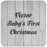 Victor Baby's First Christmas - Drink Coaster F