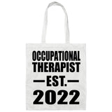 Occupational Therapist Established EST. 2022 - Tote Bag White