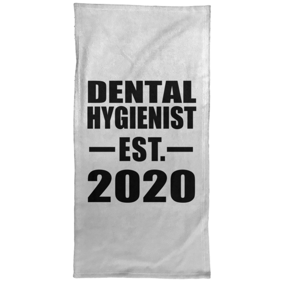 Dental Hygienist Established EST. 2020 - Hand Towel