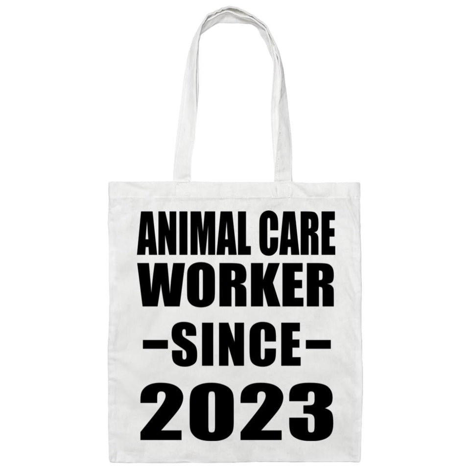 Animal Care Worker Since 2023 - Tote Bag White