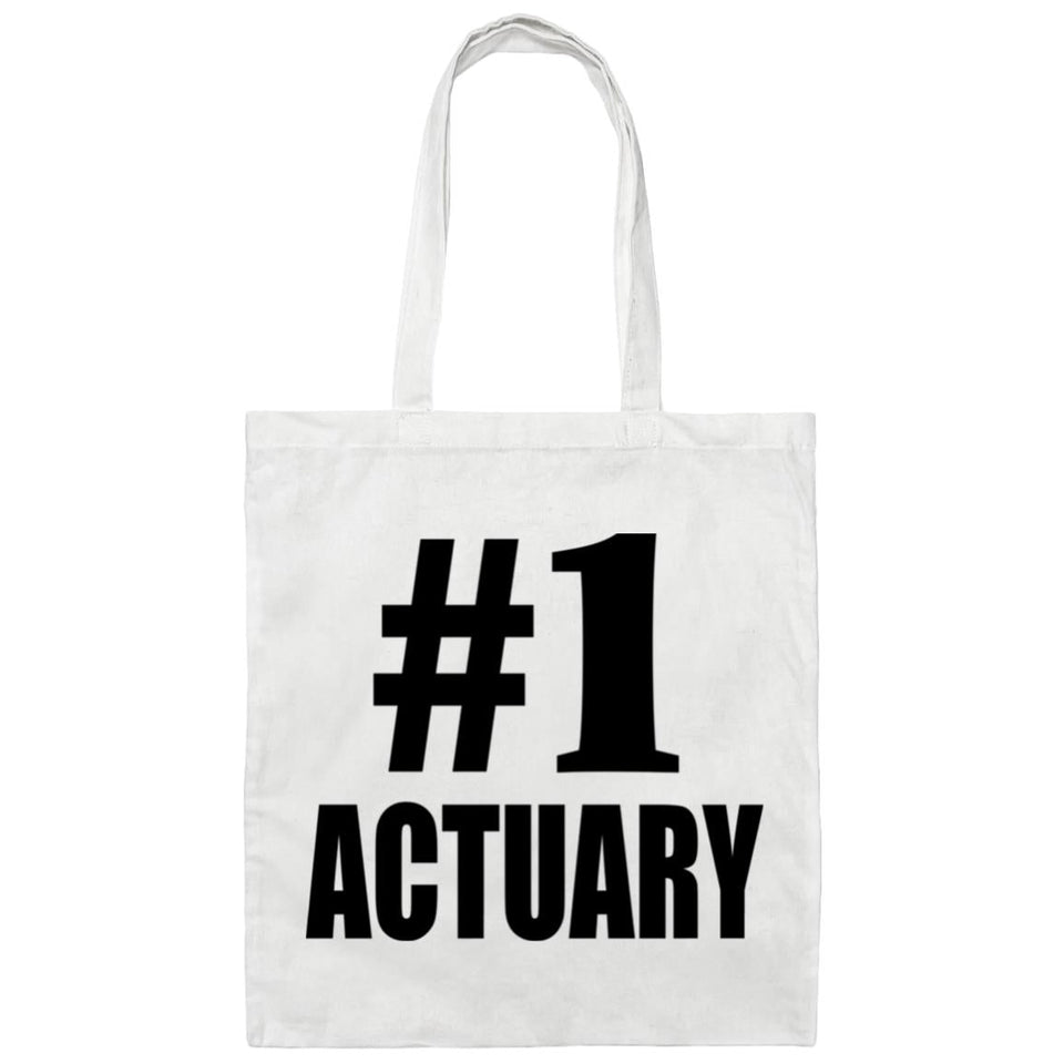 Number One #1 Actuary - Tote Bag White