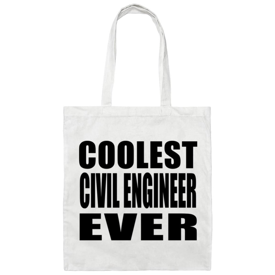 Coolest Civil Engineer Ever - Tote Bag White