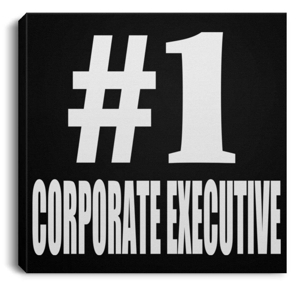 Number One #1 Corporate Executive - Canvas Square