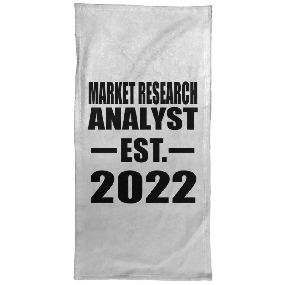 Market Research Analyst Established EST. 2022 - Hand Towel