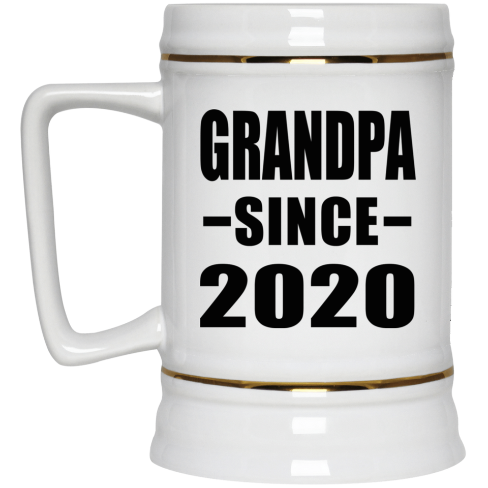 Grandpa Since 2020 - Beer Stein