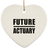 Future Actuary - Heart Ornament