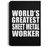 World's Greatest Sheet Metal Worker - Canvas Portrait