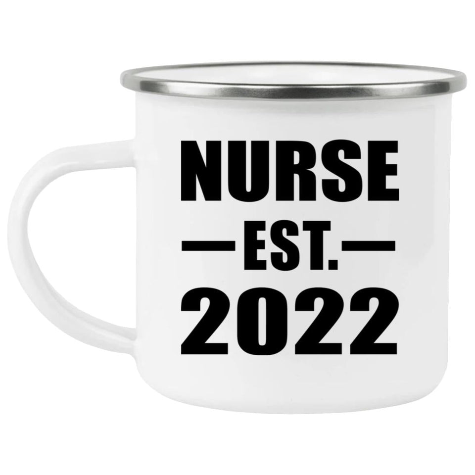 Nurse Established EST. 2022 - 12oz Camping Mug