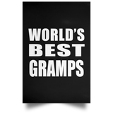 World's Best Gramps - Poster Portrait
