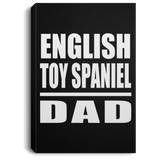 English Toy Spaniel Dad - Canvas Portrait