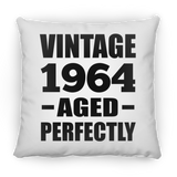 60th Birthday Vintage 1964 Aged Perfectly - Throw Pillow