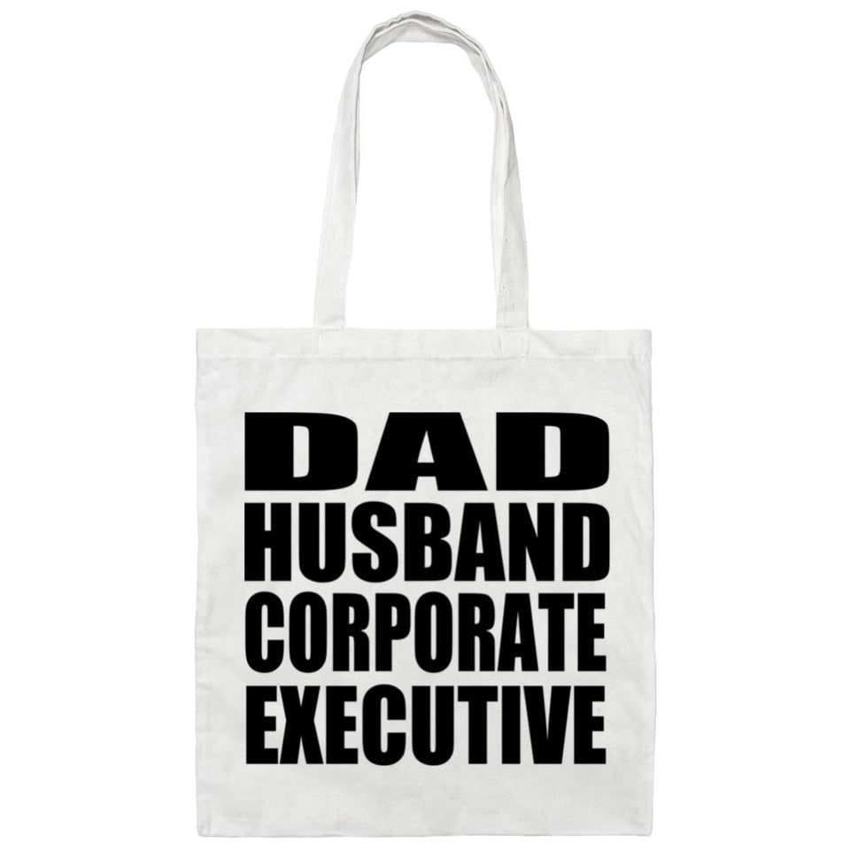 Dad Husband Corporate Executive - Tote Bag White