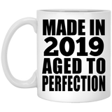 5th Birthday Made In 2019 Aged to Perfection - 11 Oz Coffee Mug