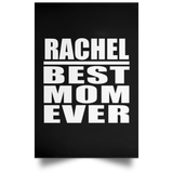 Rachel Best Mom Ever - Poster Portrait