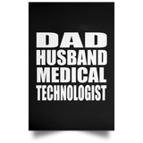 Dad Husband Medical Technologist - Poster Portrait