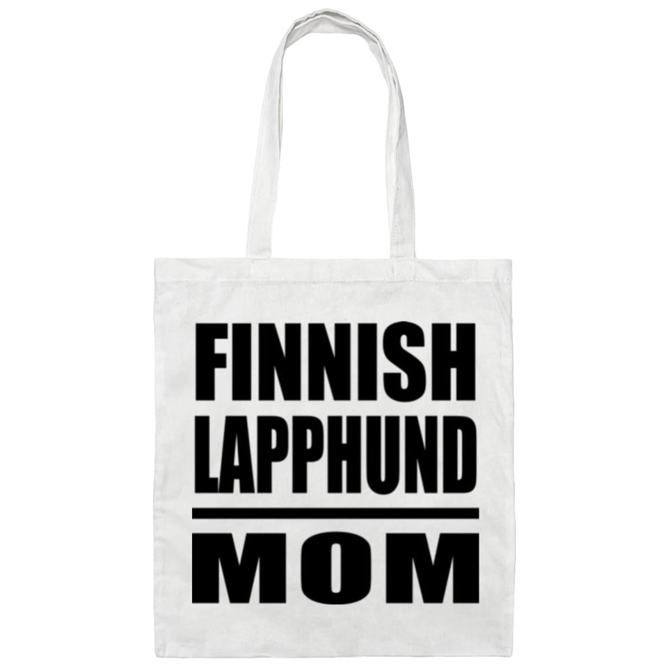 Finnish Lapphund Mom - Tote Bag White