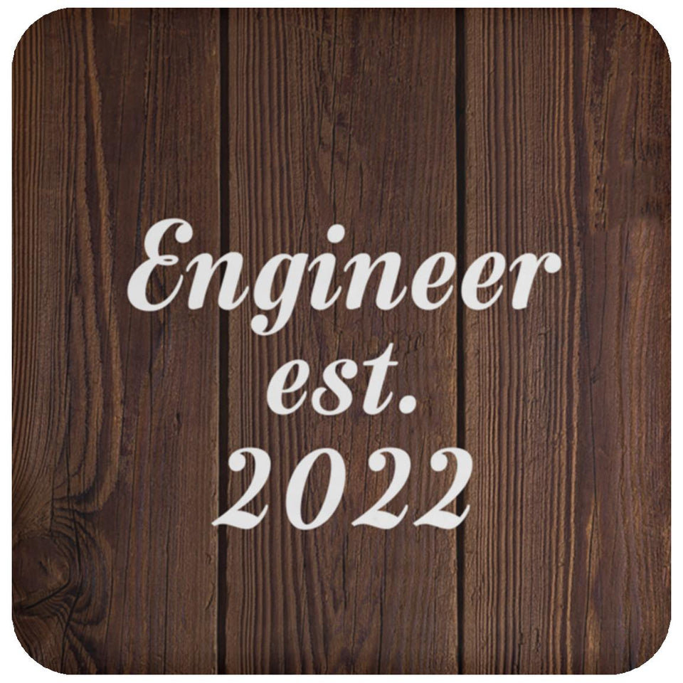 Engineer Established Est. 2022 - Drink Coaster D