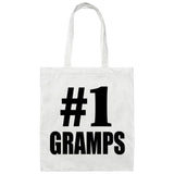 Number One #1 Gramps - Tote Bag White