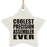 Coolest Precision Assembler Ever - Star Ornament